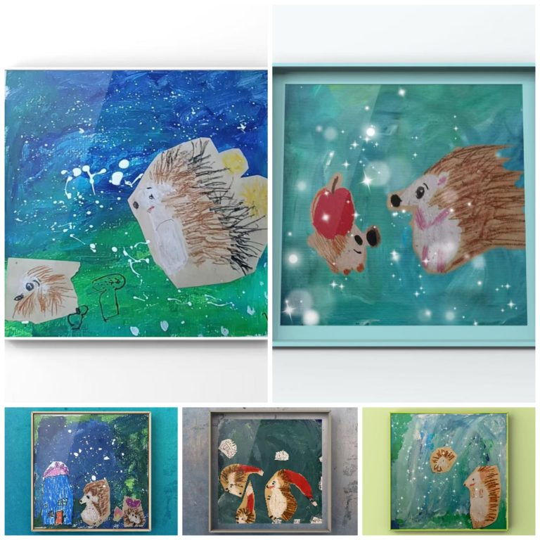 幼儿画画班孩子们的部分作品